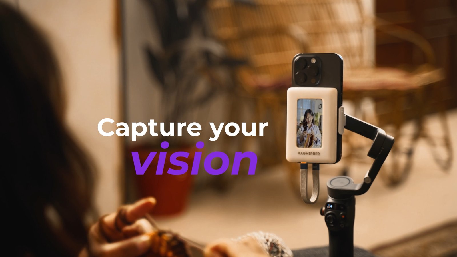 3-in-1 MagSafe creator accessory — beauty shot