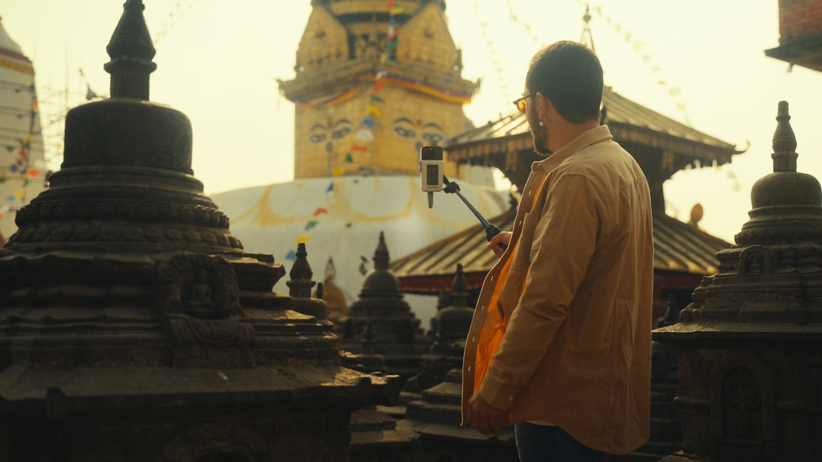 MagMirror in use — real-world creator workflow